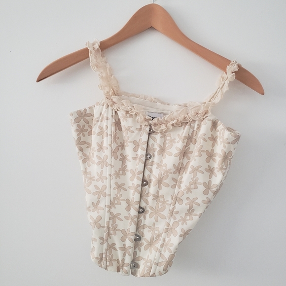 Princess Polly SEARLE FLORAL CORSET MULTI size 4 - Picture 14 of 14